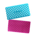 2 PCS Cake Fondant Tool Heart Shaped Diamond Texture Plaid Overpass Quyi Seal Printing Mould(Double Lattice 54113)