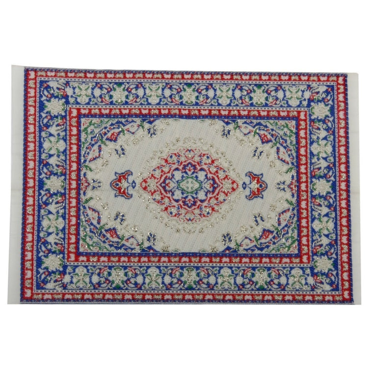 3 PCS Doll House Toy Miniature Woven Carpet
