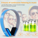 AEC BQ618 Smart Wireless Bluetooth Stereo Handsfree Earphone with Microphone, Support 3.5mm for Phone / Tablet / PSPs(Black)