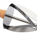 5 PCS Croissant Tool Roller Stainless Steel Croissant Cutlery Croissant Knife(Silver)