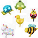 5 PCS Mini Animal Aluminum Foil Party Decoration Balloon, Size:16 inches, Style:Duck