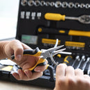 CREST Screwdriver Pliers Hammer Repair Tool Combination Set(Family Car Repair Tool Kit)