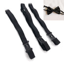 10 PCS DIY Bow Tie Adjustment Strap, Size: 53 x 1cm(Black)