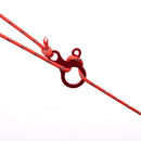 4MM Diameter Reflective String Windproof Tent Rope Guy Line For Camping Rope, Color:50meters