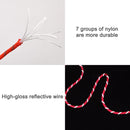 4MM Diameter Reflective String Windproof Tent Rope Guy Line For Camping Rope, Color:50meters
