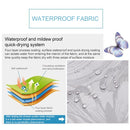 Butterfly Waterproof Polyester Shower Washable Bathroom Curtains, Size:120x180cm