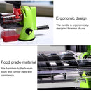 Multifunction Home Manual Juicer Apple Orange Wheatgrass Portable DIY Juicer(White)