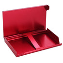 Ultra-thin Personality Creative Ladies Cigarette Case Metal Cigarette Case(Silver)