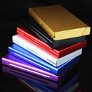 Ultra-thin Personality Creative Ladies Cigarette Case Metal Cigarette Case(Silver)
