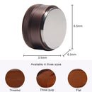 Macaron Stainless Steel Coffee Powder Flat Powder Filling Device, Specification:Flat(Blue)