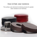 Macaron Stainless Steel Coffee Powder Flat Powder Filling Device, Specification:Three Pulp(Blue)
