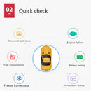 YAWOA YA401 Car Engine Fault Diagnostic Instrument OBD2 Car Fault Reading Card Battery Detector