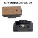 4 PCS BEXIN Tripod Quick Release Plate For YUNTENG 880