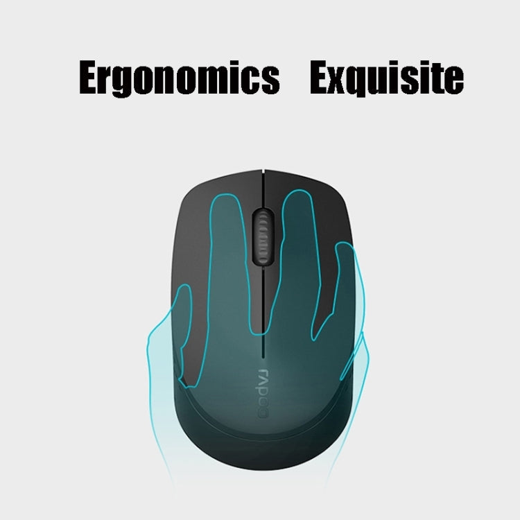 Rapoo 9000G 78 Keys Multi-modes Wireless Keyboard and Mouse Set(White)