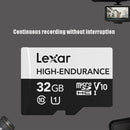 Lexar MicroSDHC 32GB High-endurance Driving Recorder Video Surveillance Camera TF Memory Card Video Card