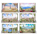 3m x 1.8m Scenery Seamless Party Photo Selfie Photography Background Cloth(KF02)