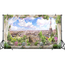 3m x 1.8m Scenery Seamless Party Photo Selfie Photography Background Cloth(KF04)
