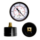 Double Scale Vacuum Mini Shockproof Pressure Gauge