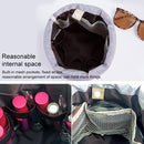 Large-capacity Cosmetic Bag Travel Suit Wash Bag Outdoor Waterproof Storage Bag Cylinder Wash Bag(Maca pink)