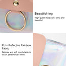 Laser Crossbody Bag For Women Chain Mini Shoulder Bag Circle Small Messenger Bag Womens Handbags Purses Evening Clutch Bags(Pink)