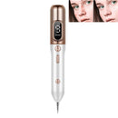 Electronic Spot Mole Pen Sweeping Pen Home Laser Beauty Instrument(Rose Gold)