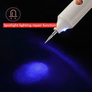 Electronic Spot Mole Pen Sweeping Pen Home Laser Beauty Instrument(Silver)