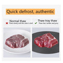 Gas Stove Heat-conducting Plate Kitchen Fast Defrosting Plate Pot Anti-burning Black Heat-conducting Plate, Size:24cm