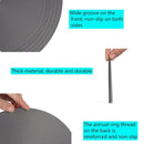 Gas Stove Heat-conducting Plate Kitchen Fast Defrosting Plate Pot Anti-burning Black Heat-conducting Plate, Size:24cm
