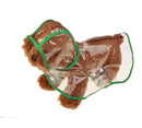 Waterproof Transparent Raincoat Clothing for Pet Dog, Size:S(Green)