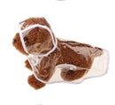 Waterproof Transparent Raincoat Clothing for Pet Dog, Size:L(Transparent)