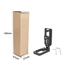 BEXIN for Nikon Z7 / Z6 Push-Pull Type Aluminum Alloy Vertical Shoot Quick Release L Plate Bracket Base Holder