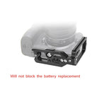 BEXIN for Nikon Z7 / Z6 Push-Pull Type Aluminum Alloy Vertical Shoot Quick Release L Plate Bracket Base Holder