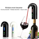 Red Wine USB Rechargeable Quick Decanter Intelligent Wine Decanter, Color:Red