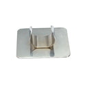 10 PCS Salon Manicure Finger Ring Color Palette Make Up Cream Foundation Mixing Palette Cosmetic Make up Tool Stainless Steel Plate