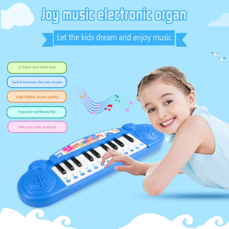 Cute Mini 21 key Early Education Electronic Keyboard Children Music Toys(Pink)
