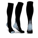 Outdoor Sports Running Nursing Calf Pressure Socks Function Socks, Size:L/XL(Gray)