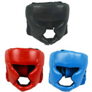 WSD001 Adjustable Adult Fighting Training Helmet Boxing Protective Gear(Red)