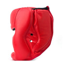 WSD001 Adjustable Adult Fighting Training Helmet Boxing Protective Gear(Red)