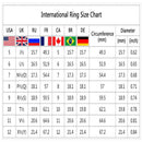 Rose Gold-plated Color Separation Ring Creative Cross Zircon Engagement Ring(9)