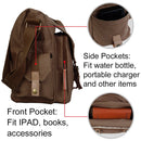 CADeN F1 Canvas Outdoor Leisure One Shoulder Digital Camera Bag(Black)
