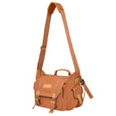 CADeN F1 Canvas Outdoor Leisure One Shoulder Digital Camera Bag(Brown)