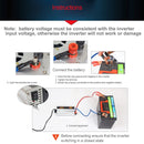 SUVPR DY-LG2000S 2000W DC 12V to AC 220V 50Hz Pure Sine Wave Car Power Inverter with Universal Power Socket