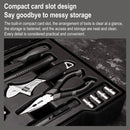 Original Xiaomi Youpin JIUXUN 166 In 1 Household Wrench Screwdriver Pliers Hammer Manual Toolbox Set (Black)