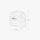 Xiaomi Youpin DUKA 8m High Precision SD Steel Tape Frosted Retractable Ruler Measuring Tool
