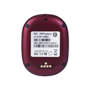 REACHFAR RF-V45-A Mini GPS Smart Tracker Pendant, Support SOS / Camera / Health Management / 4G LTE(Wine Red)