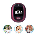 REACHFAR RF-V45-B Mini GPS Smart Tracker Pendant, Support SOS / Camera / Health Management / 4G LTE(Wine Red)