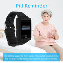 REACHFAR RF-V46-A GPS Smart Tracker WatchBand, Support SOS / Camera / Health Management / 4G LTE / Blood Pressure / Heart Rate(Black)