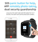 REACHFAR RF-V46-B GPS Smart Tracker WatchBand, Support SOS / Camera / Health Management / 4G LTE / Blood Pressure / Heart Rate (Black)