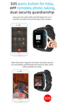 REACHFAR RF-V46-B GPS Smart Tracker WatchBand, Support SOS / Camera / Health Management / 4G LTE / Blood Pressure / Heart Rate (Black)