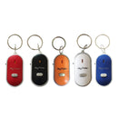 5 PCS ZG808 LED Key Finder Voice Control Anti-lost Device, Random Color Delivery